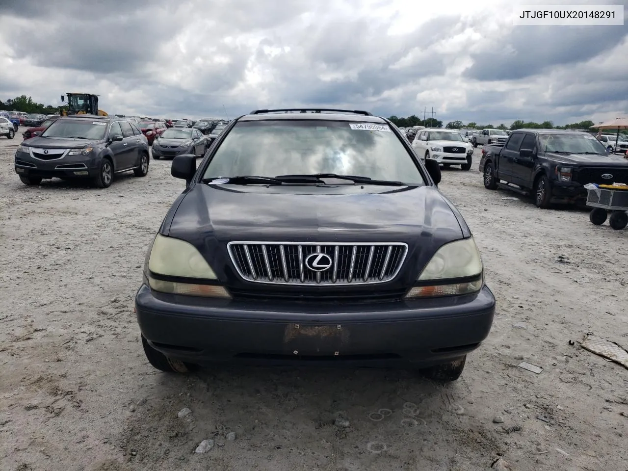 2002 Lexus Rx 300 VIN: JTJGF10UX20148291 Lot: 54790064