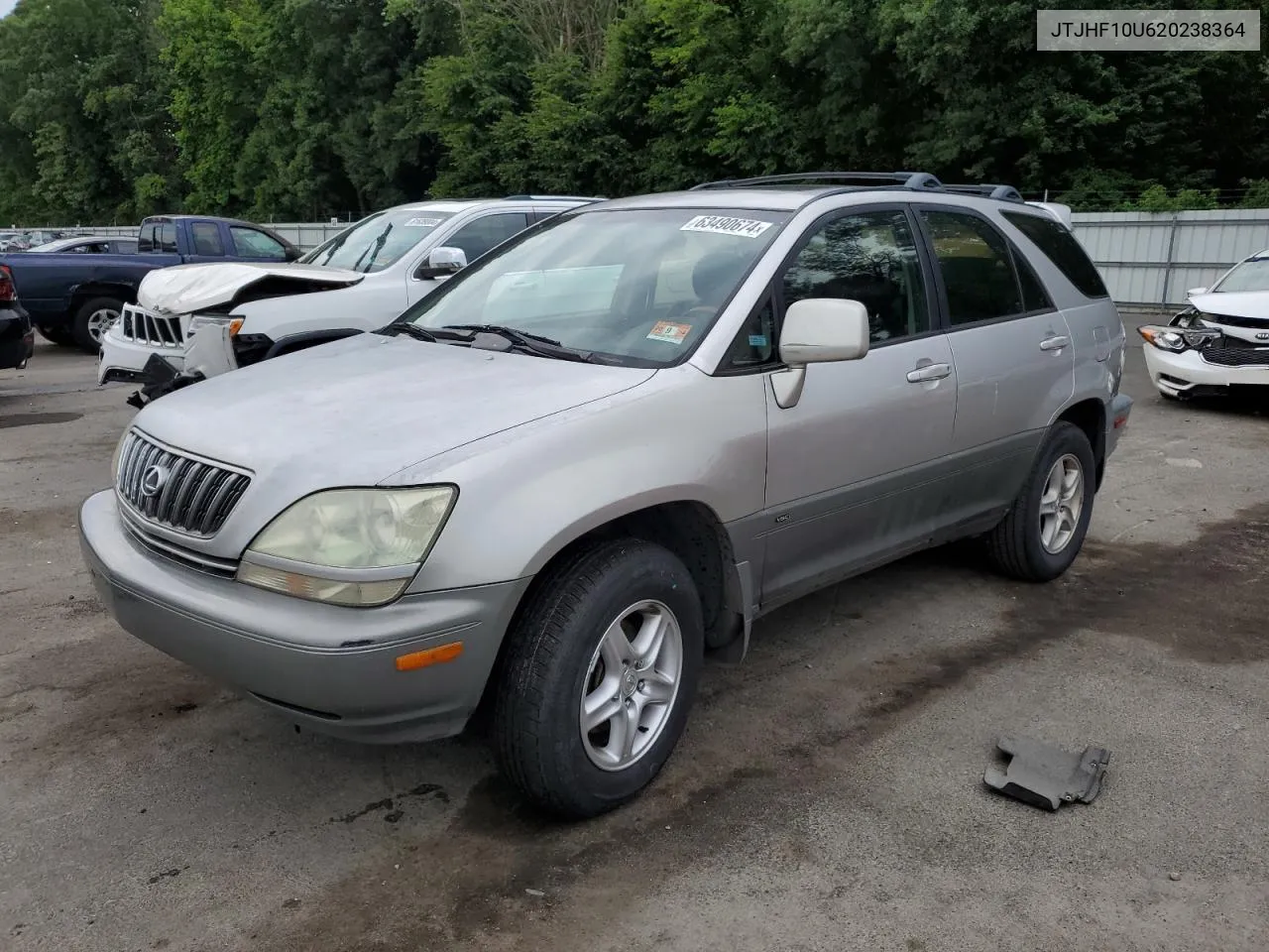 2002 Lexus Rx 300 VIN: JTJHF10U620238364 Lot: 63490674