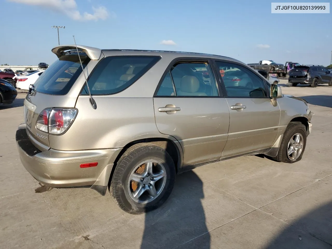 2002 Lexus Rx 300 VIN: JTJGF10U820139993 Lot: 70506374