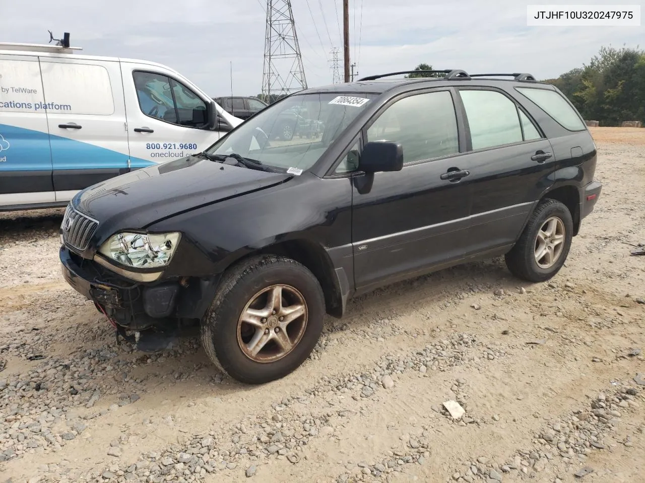 2002 Lexus Rx 300 VIN: JTJHF10U320247975 Lot: 70864354