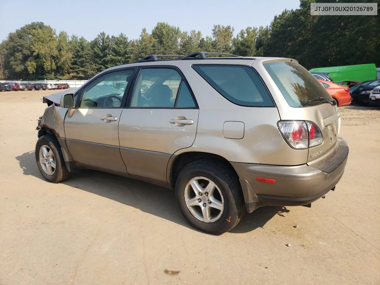 2002 Lexus Rx 300 VIN: JTJGF10UX20126789 Lot: 70904464