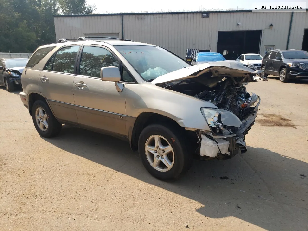 2002 Lexus Rx 300 VIN: JTJGF10UX20126789 Lot: 70904464