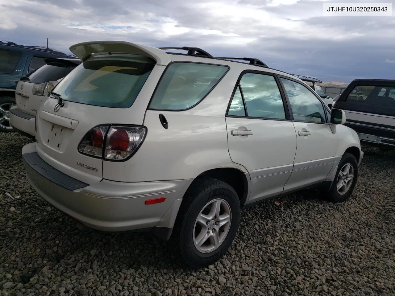 2002 Lexus Rx 300 VIN: JTJHF10U320250343 Lot: 71876754