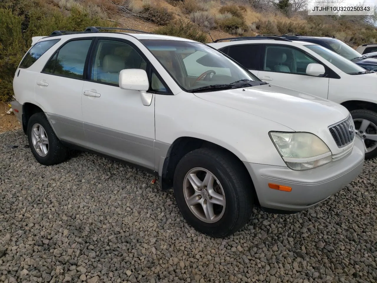 2002 Lexus Rx 300 VIN: JTJHF10U320250343 Lot: 71876754