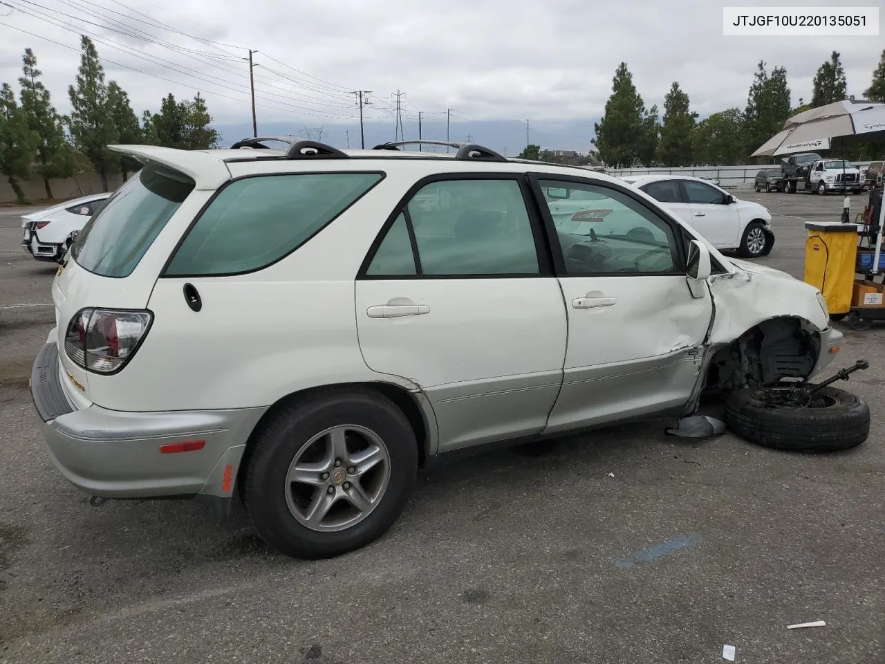 2002 Lexus Rx 300 VIN: JTJGF10U220135051 Lot: 72284014