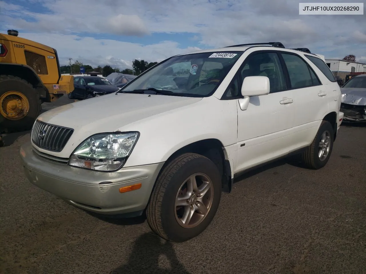 2002 Lexus Rx 300 VIN: JTJHF10UX20268290 Lot: 72443874