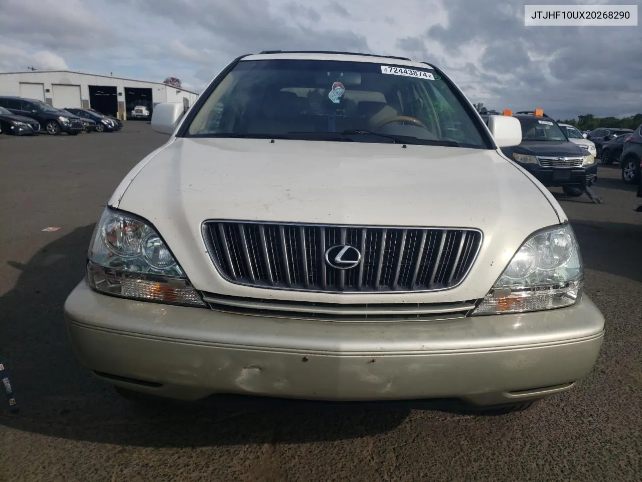 2002 Lexus Rx 300 VIN: JTJHF10UX20268290 Lot: 72443874