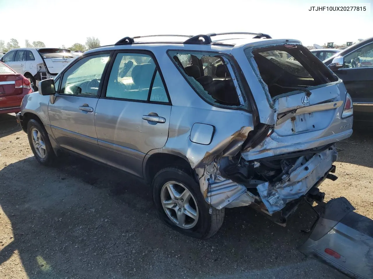 2002 Lexus Rx 300 VIN: JTJHF10UX20277815 Lot: 73397284