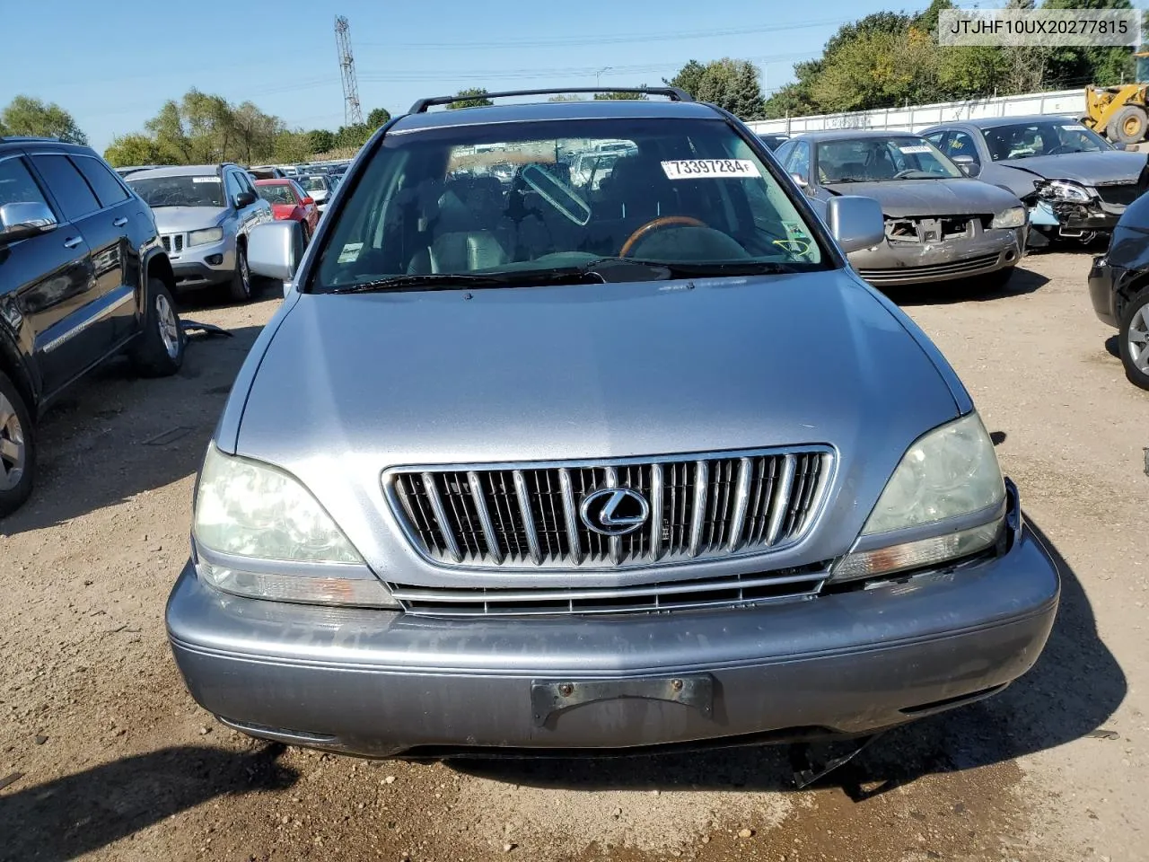 2002 Lexus Rx 300 VIN: JTJHF10UX20277815 Lot: 73397284