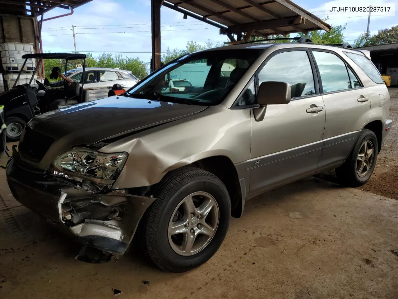 2002 Lexus Rx 300 VIN: JTJHF10U820287517 Lot: 73734684