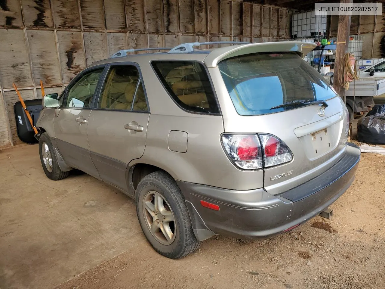 2002 Lexus Rx 300 VIN: JTJHF10U820287517 Lot: 73734684