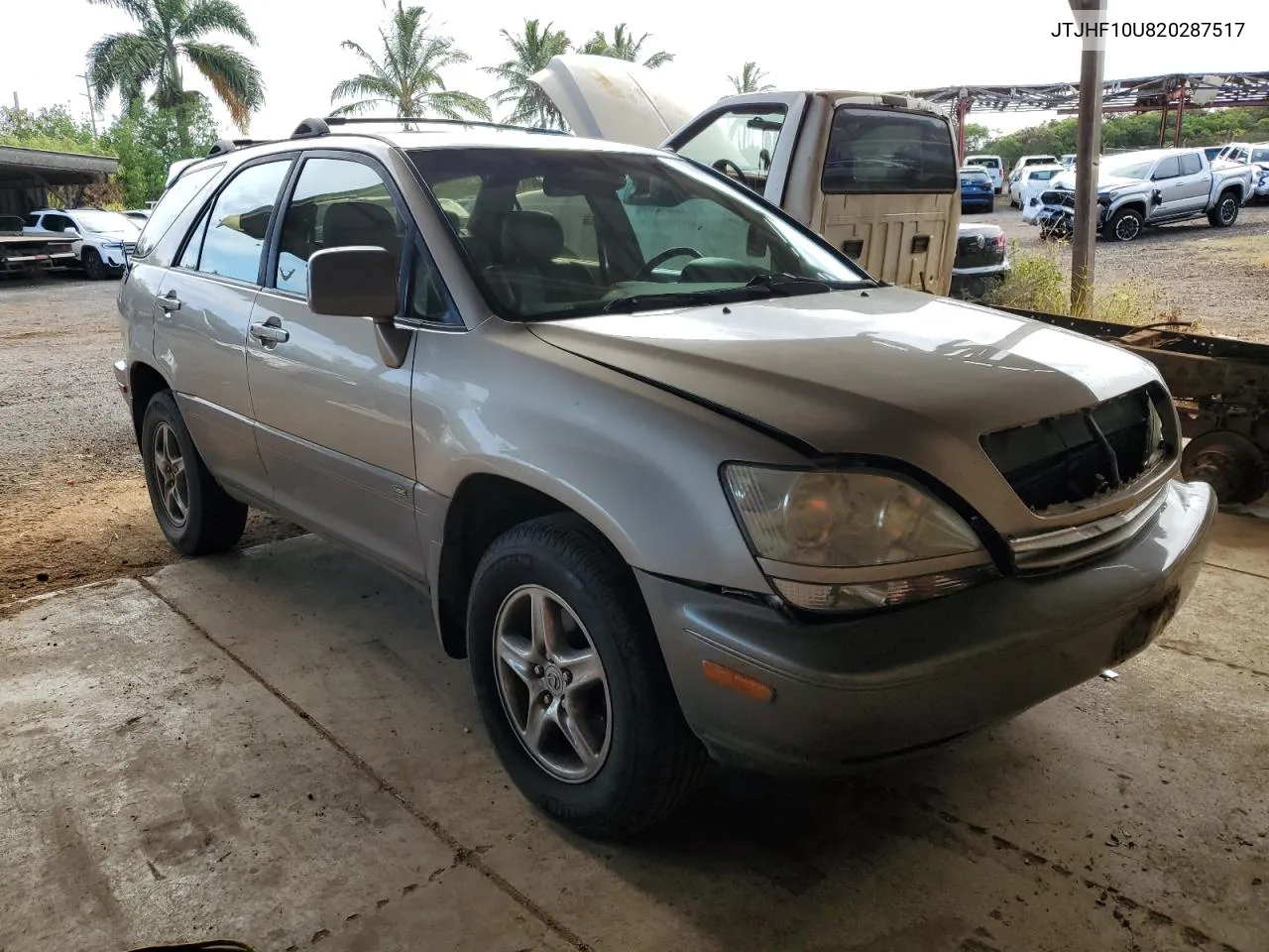 2002 Lexus Rx 300 VIN: JTJHF10U820287517 Lot: 73734684