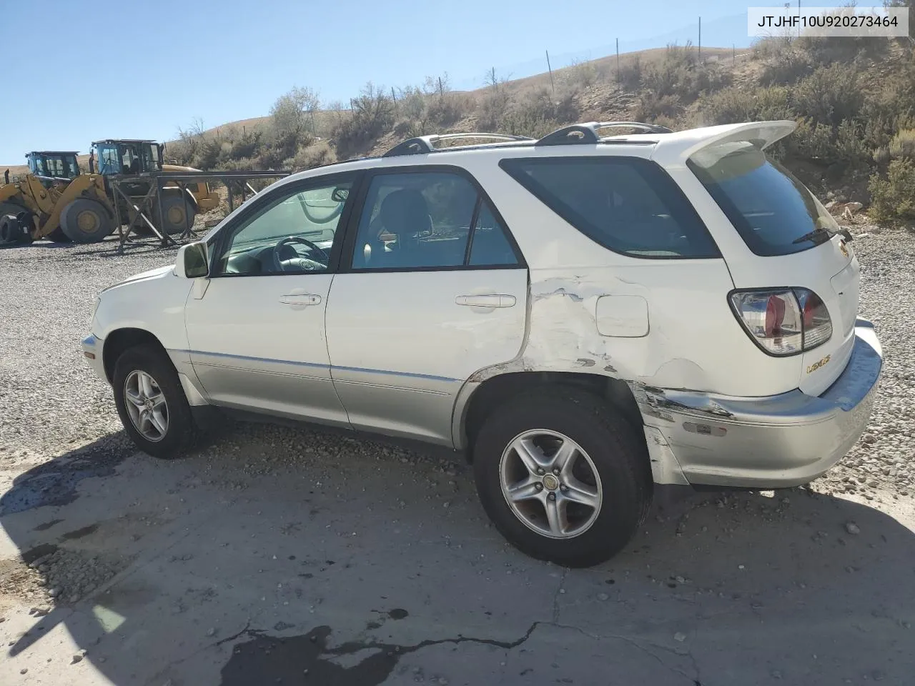 2002 Lexus Rx 300 VIN: JTJHF10U920273464 Lot: 74291224