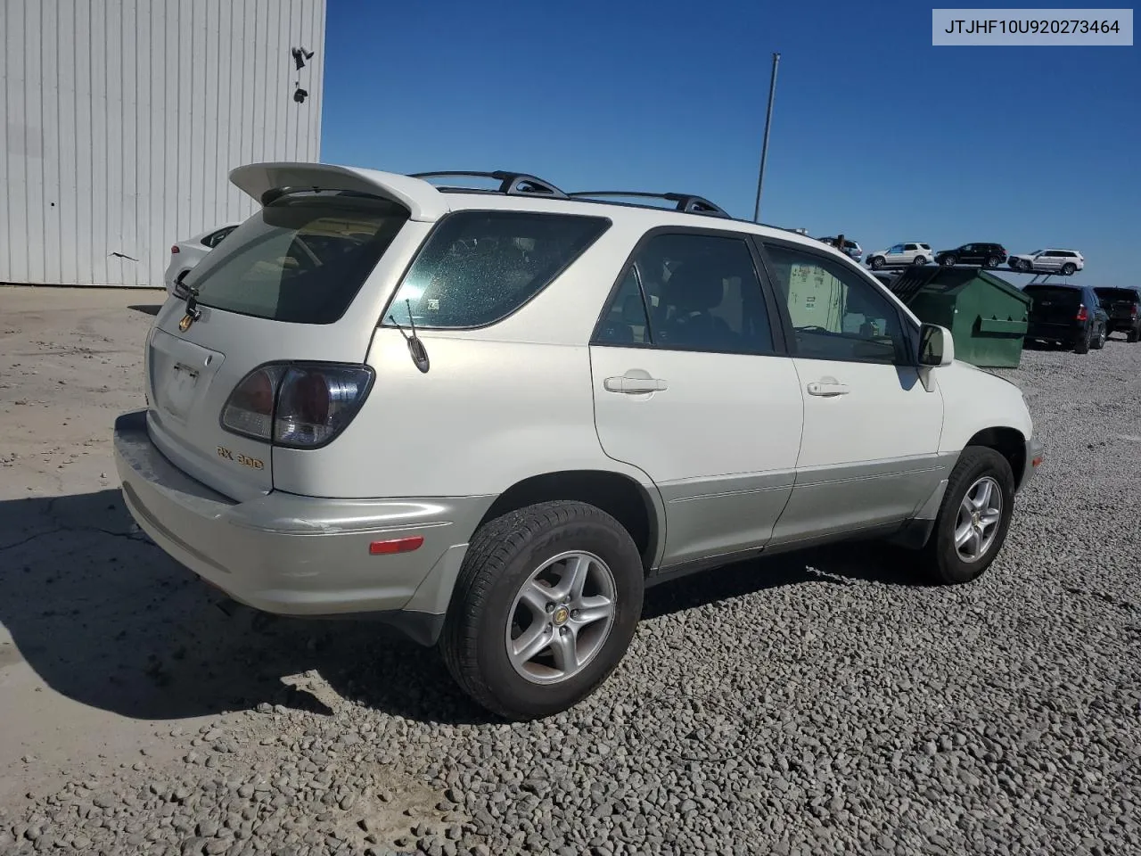 2002 Lexus Rx 300 VIN: JTJHF10U920273464 Lot: 74291224