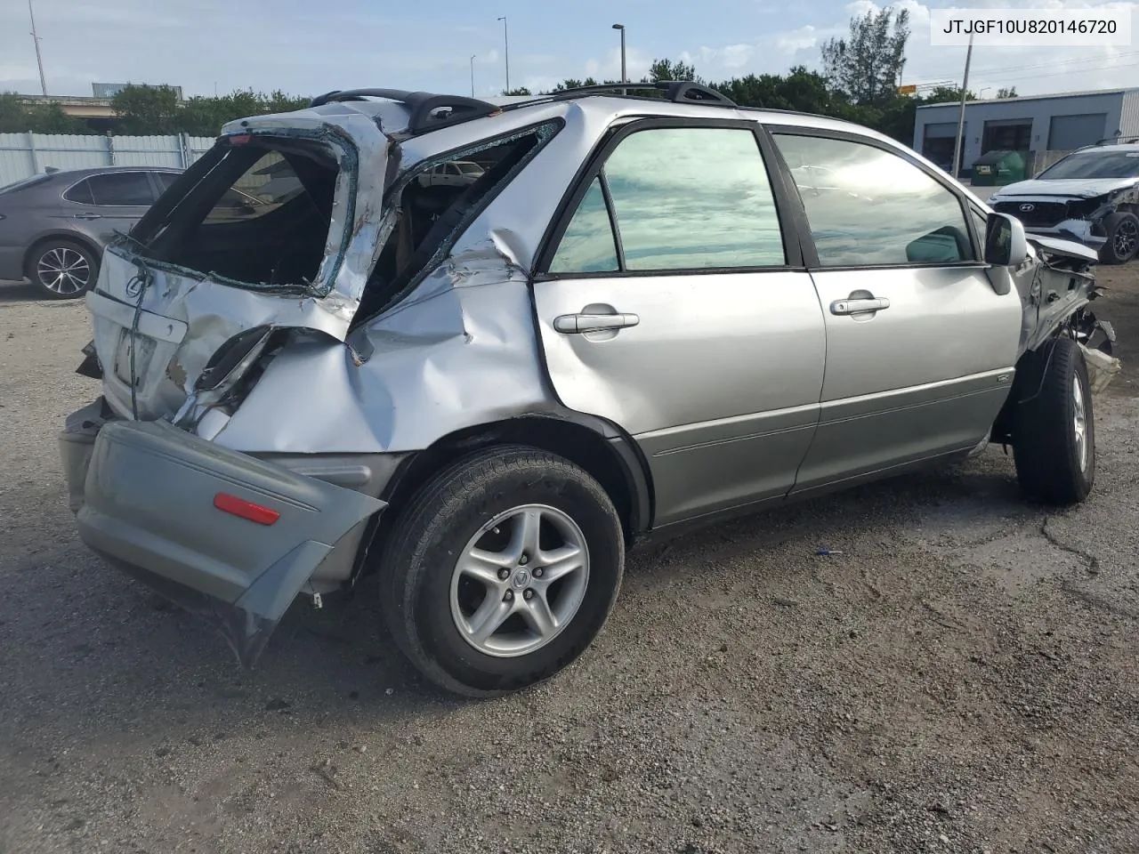 2002 Lexus Rx 300 VIN: JTJGF10U820146720 Lot: 75723734