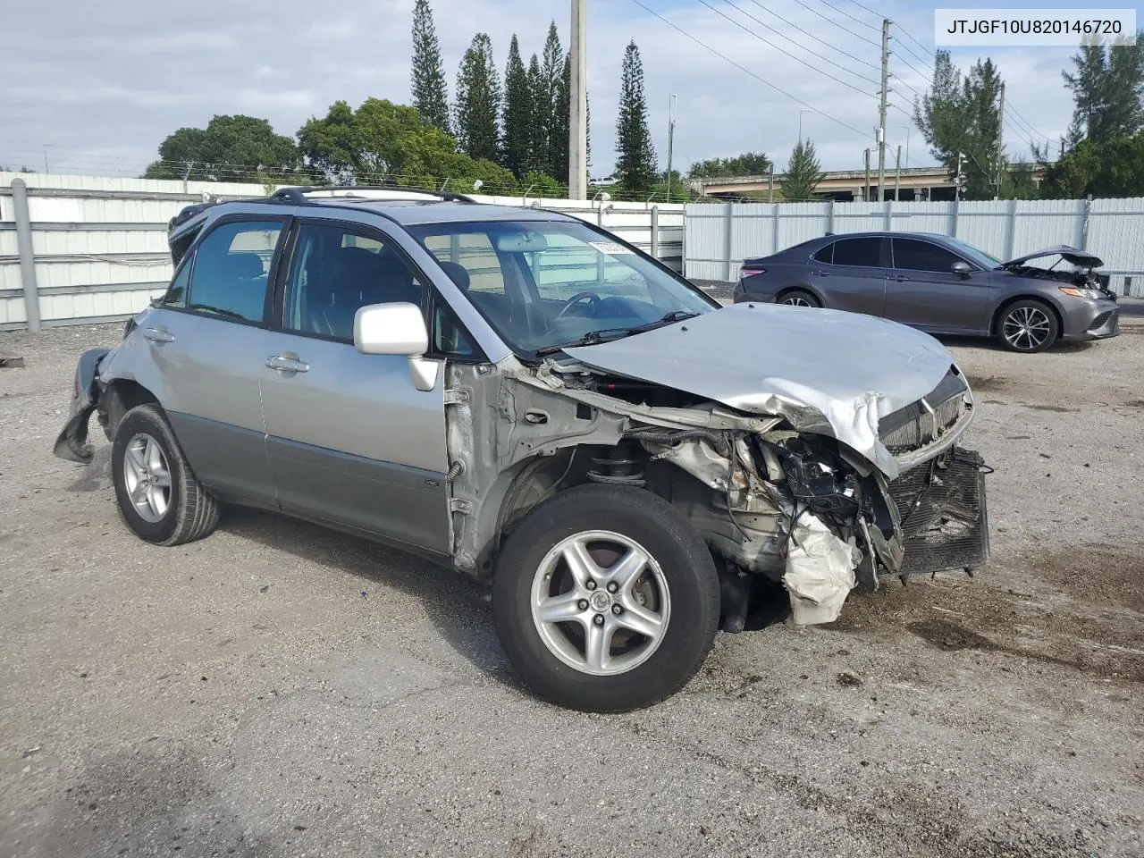 2002 Lexus Rx 300 VIN: JTJGF10U820146720 Lot: 75723734