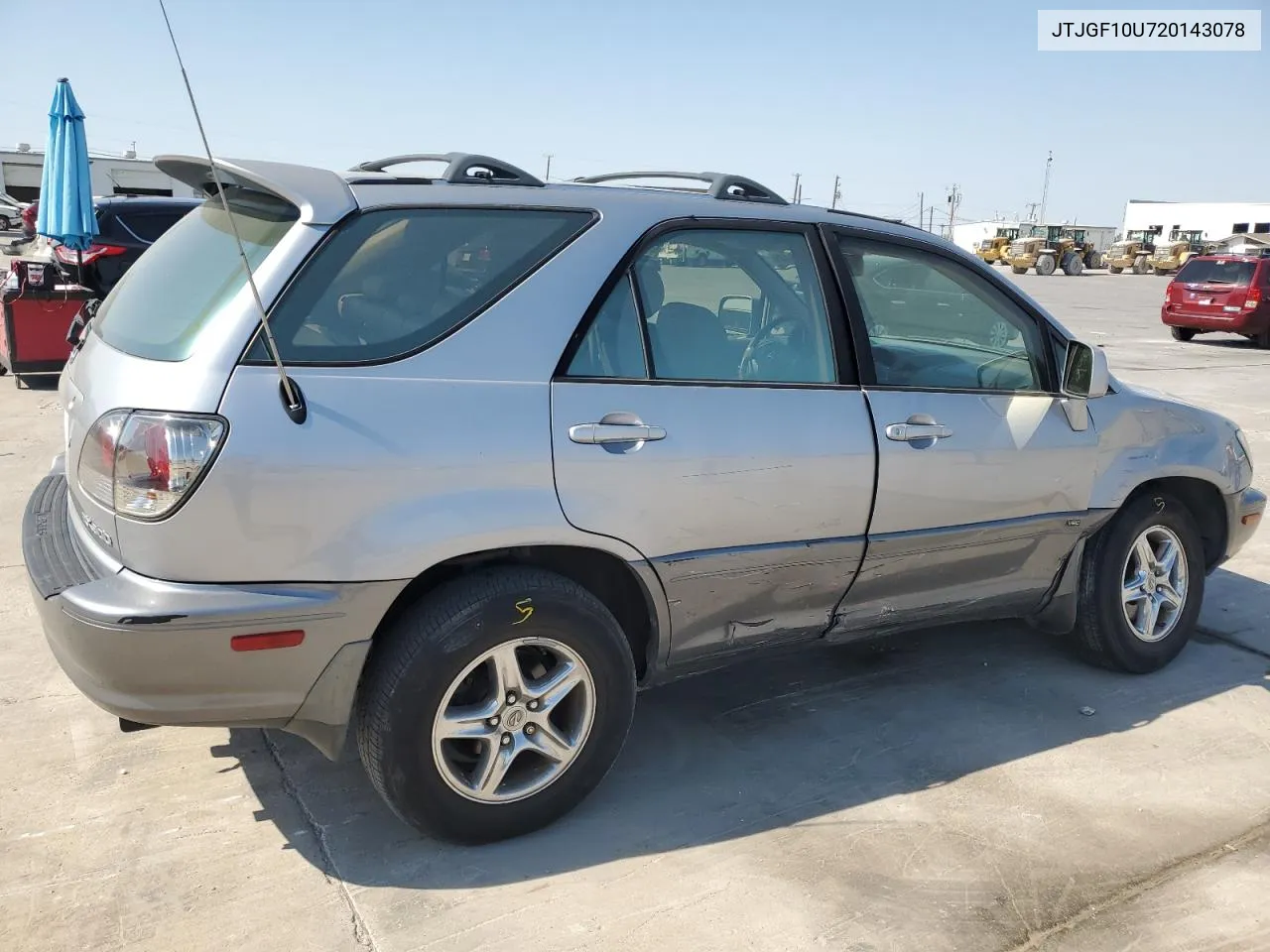 2002 Lexus Rx 300 VIN: JTJGF10U720143078 Lot: 76001414