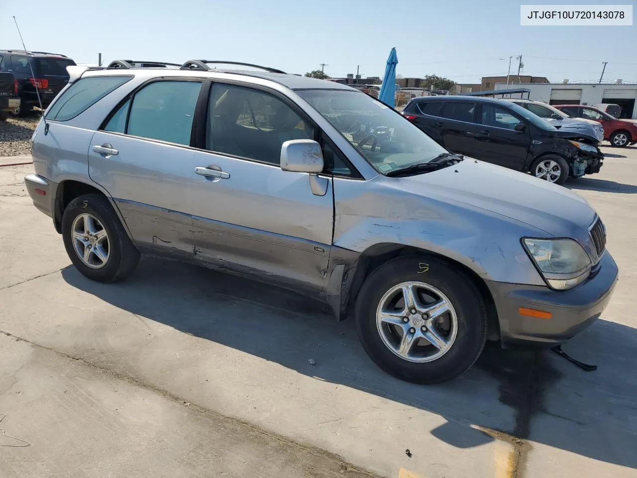 2002 Lexus Rx 300 VIN: JTJGF10U720143078 Lot: 76001414