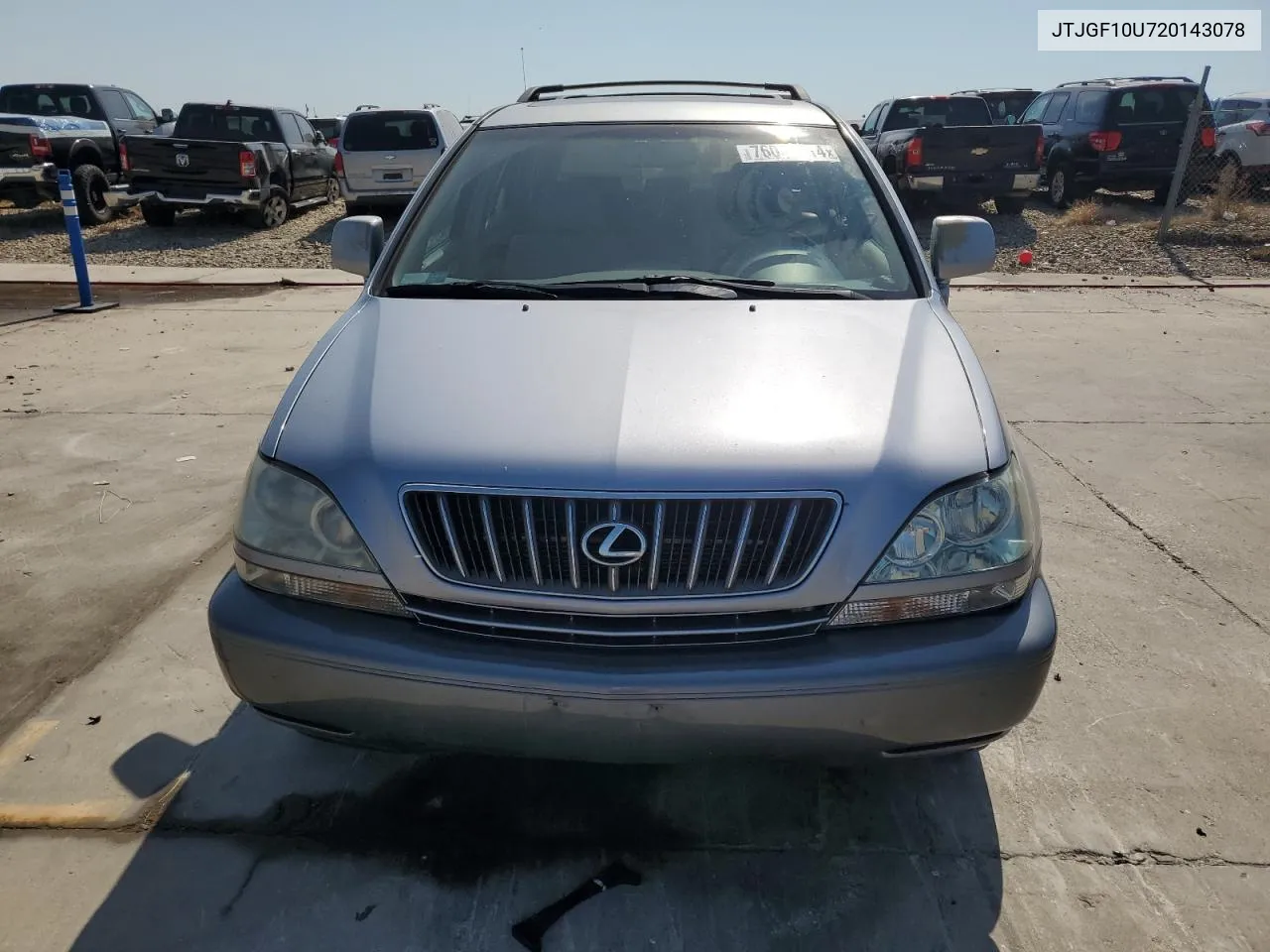 2002 Lexus Rx 300 VIN: JTJGF10U720143078 Lot: 76001414