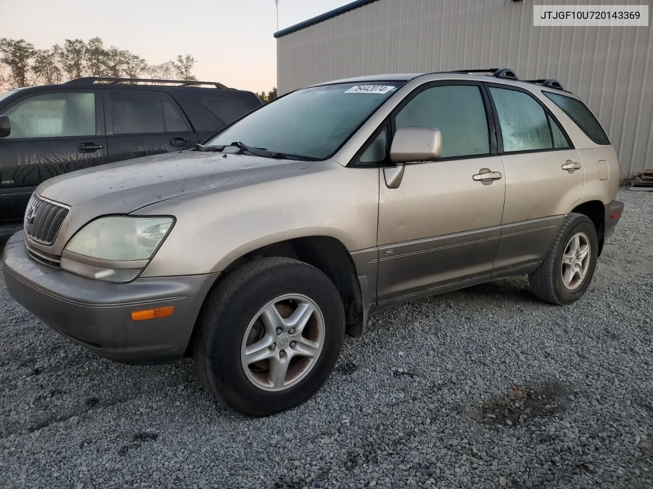 2002 Lexus Rx 300 VIN: JTJGF10U720143369 Lot: 76442074