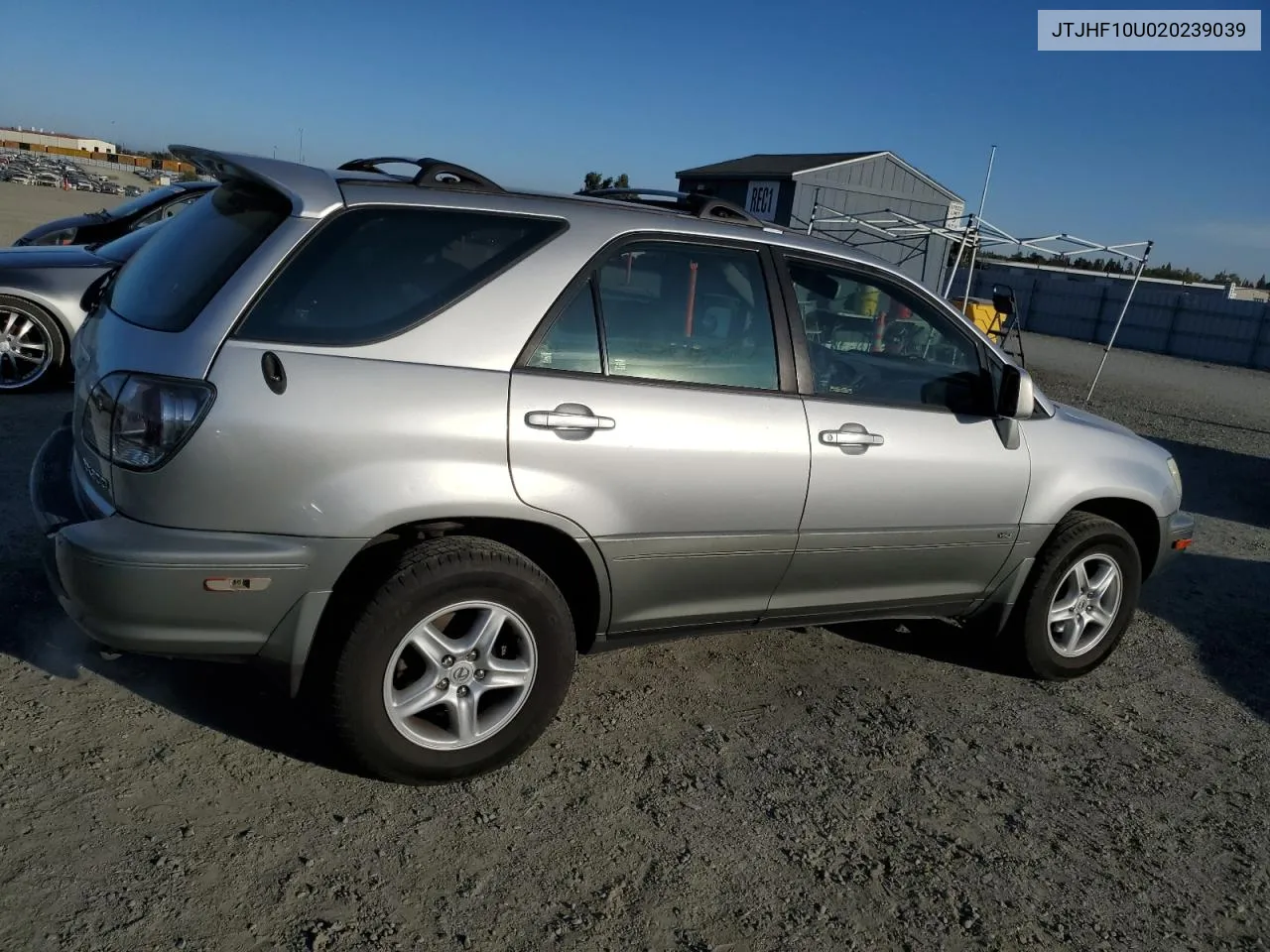 2002 Lexus Rx 300 VIN: JTJHF10U020239039 Lot: 76954354