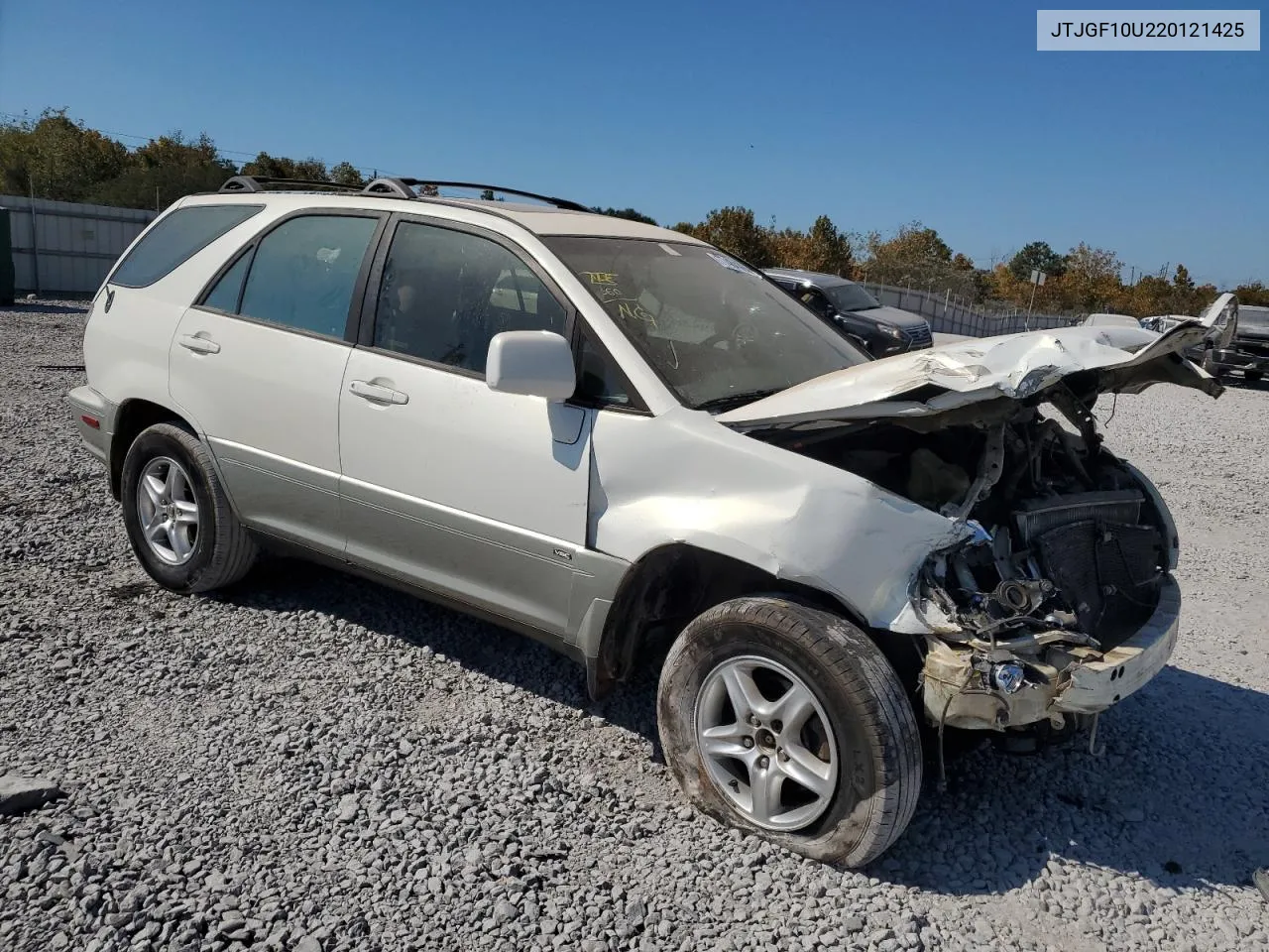 2002 Lexus Rx 300 VIN: JTJGF10U220121425 Lot: 77484364