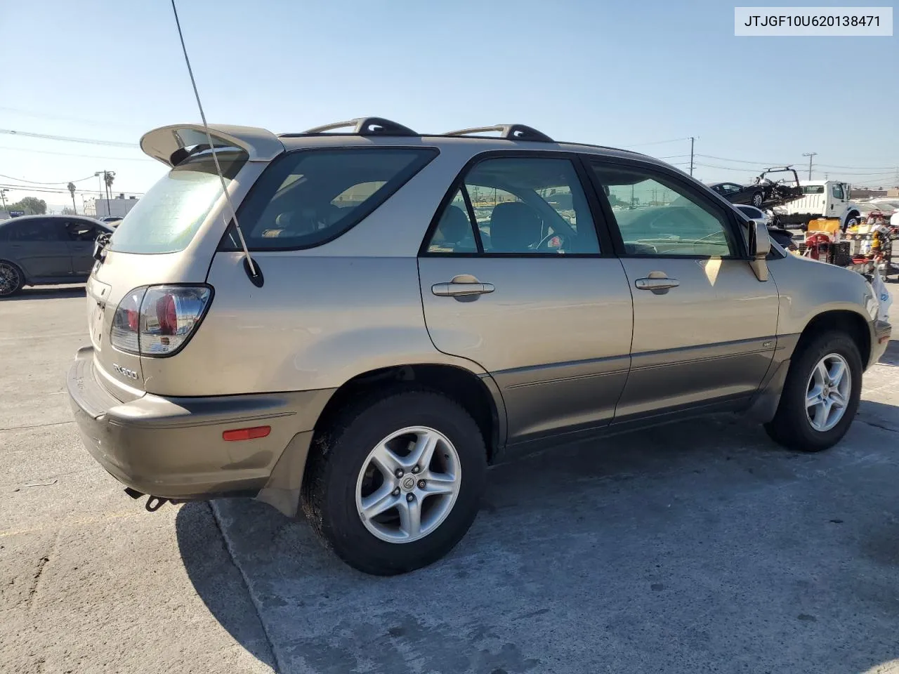 2002 Lexus Rx 300 VIN: JTJGF10U620138471 Lot: 77711894