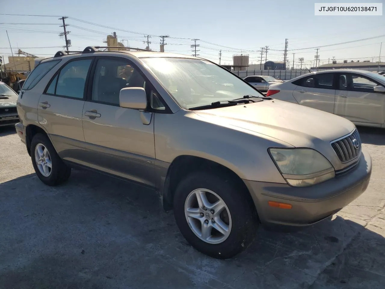 2002 Lexus Rx 300 VIN: JTJGF10U620138471 Lot: 77711894