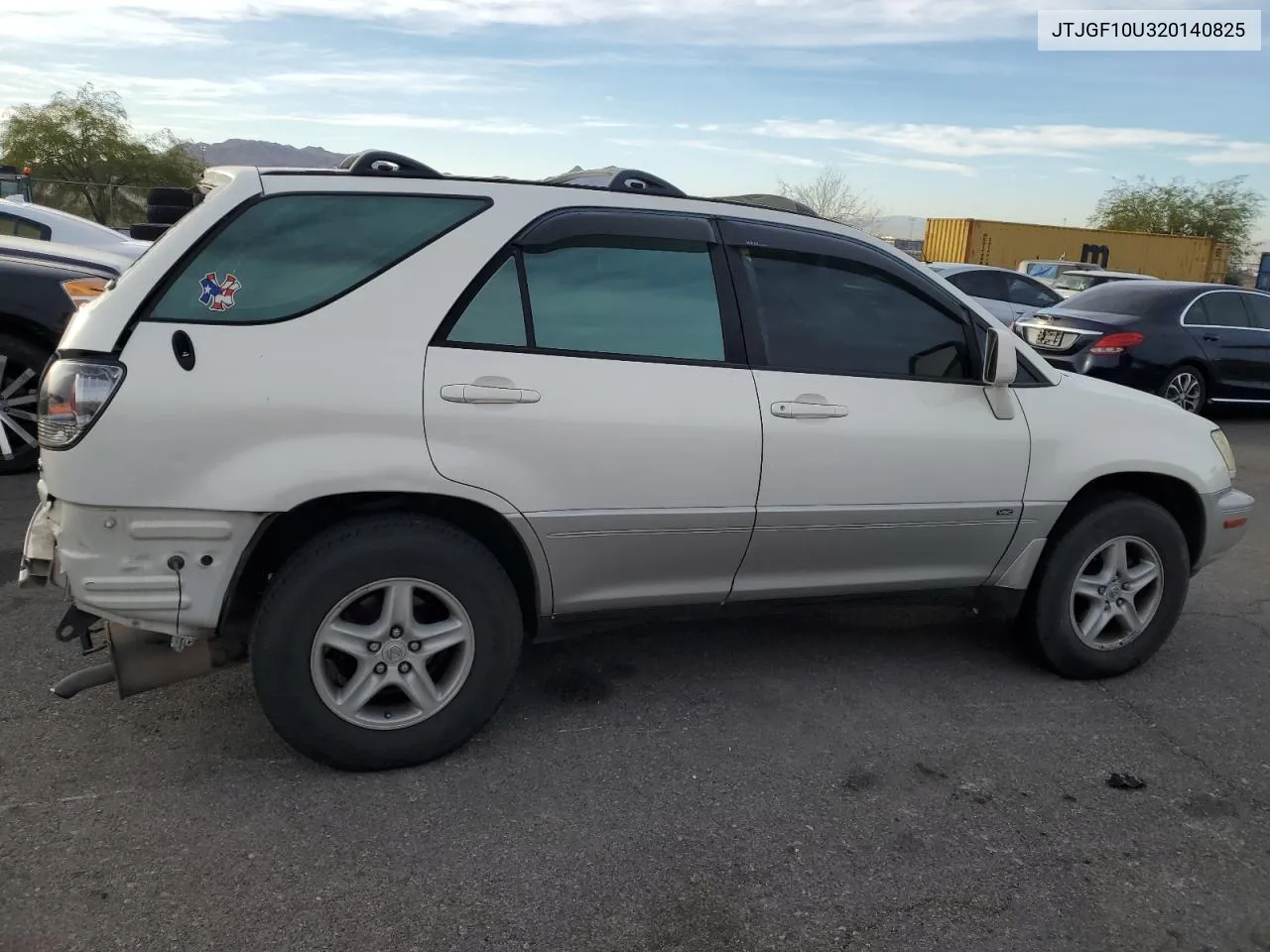 2002 Lexus Rx 300 VIN: JTJGF10U320140825 Lot: 78864354