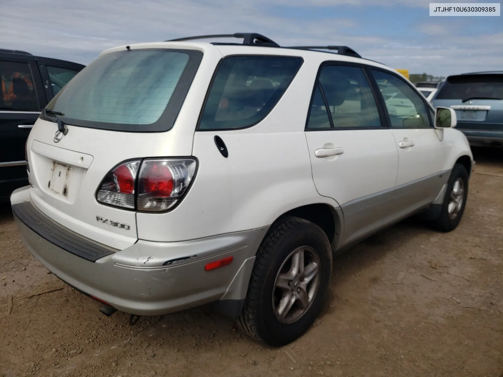 2003 Lexus Rx 300 VIN: JTJHF10U630309385 Lot: 59791544