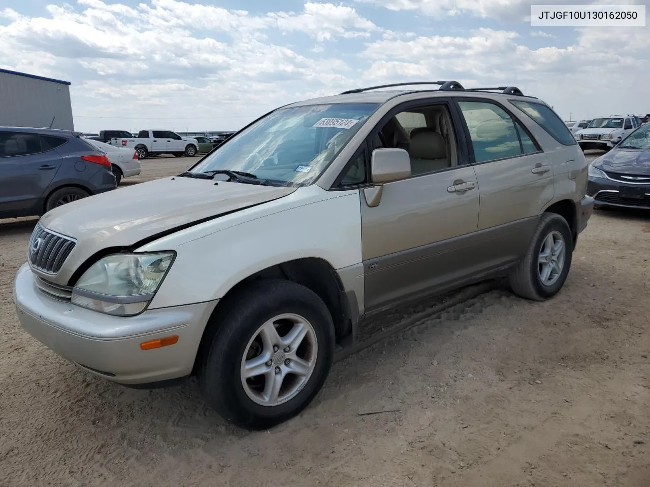 2003 Lexus Rx 300 VIN: JTJGF10U130162050 Lot: 63095124