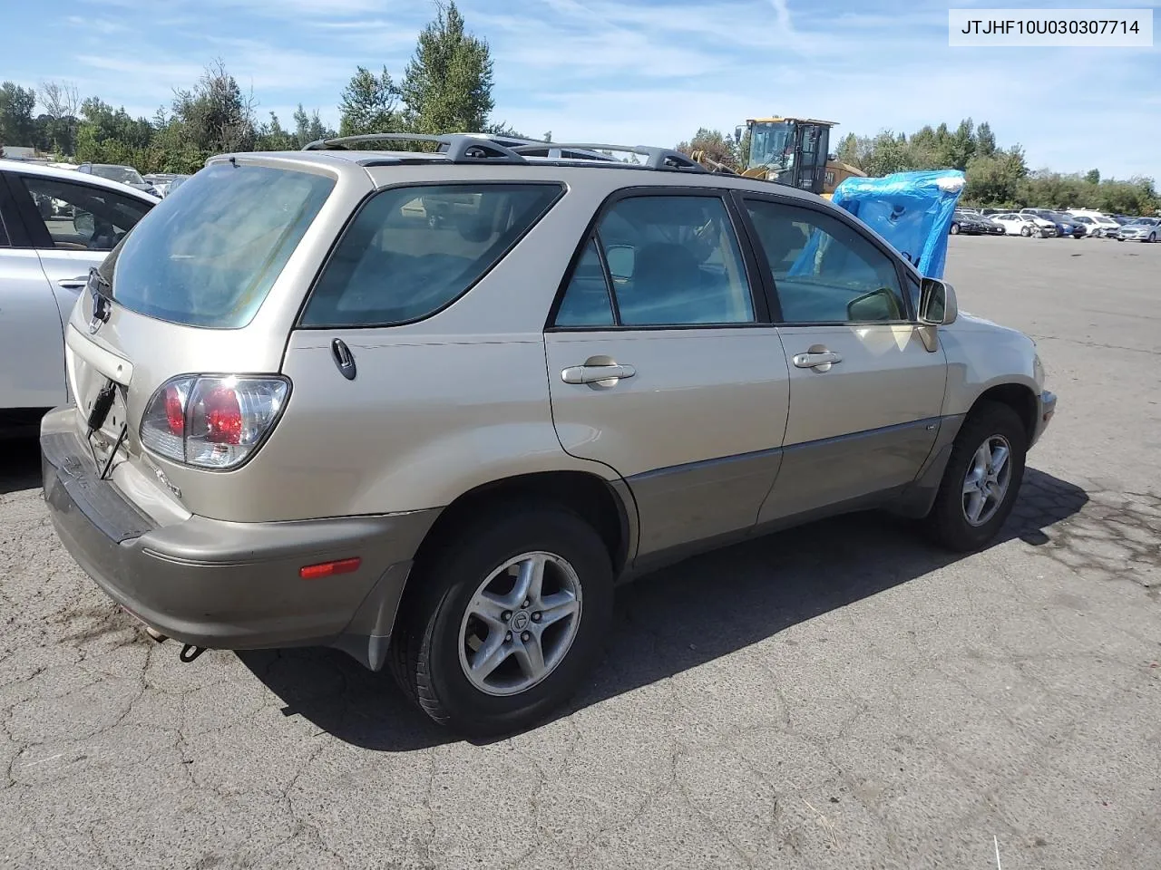 2003 Lexus Rx 300 VIN: JTJHF10U030307714 Lot: 69493314