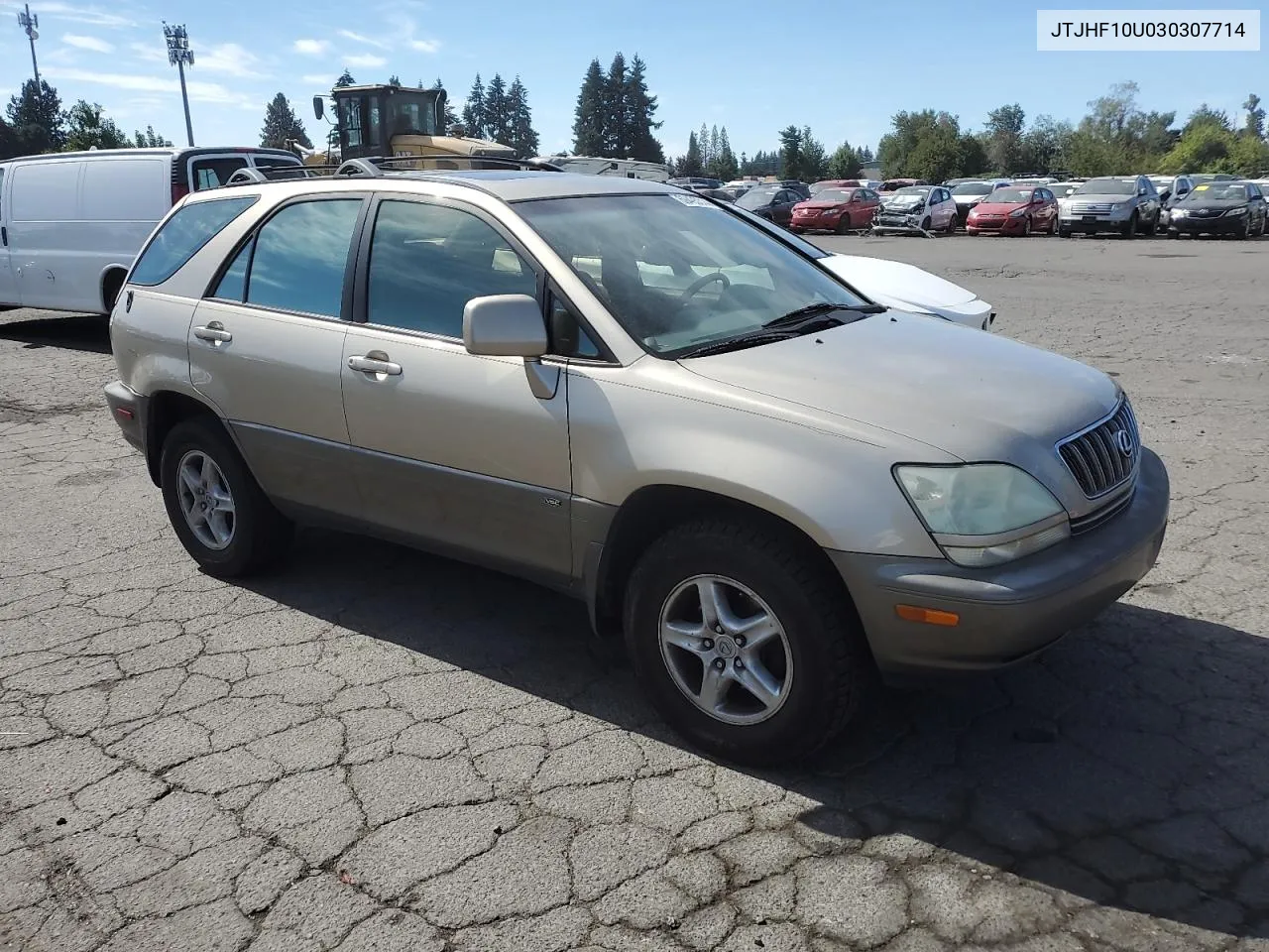 2003 Lexus Rx 300 VIN: JTJHF10U030307714 Lot: 69493314