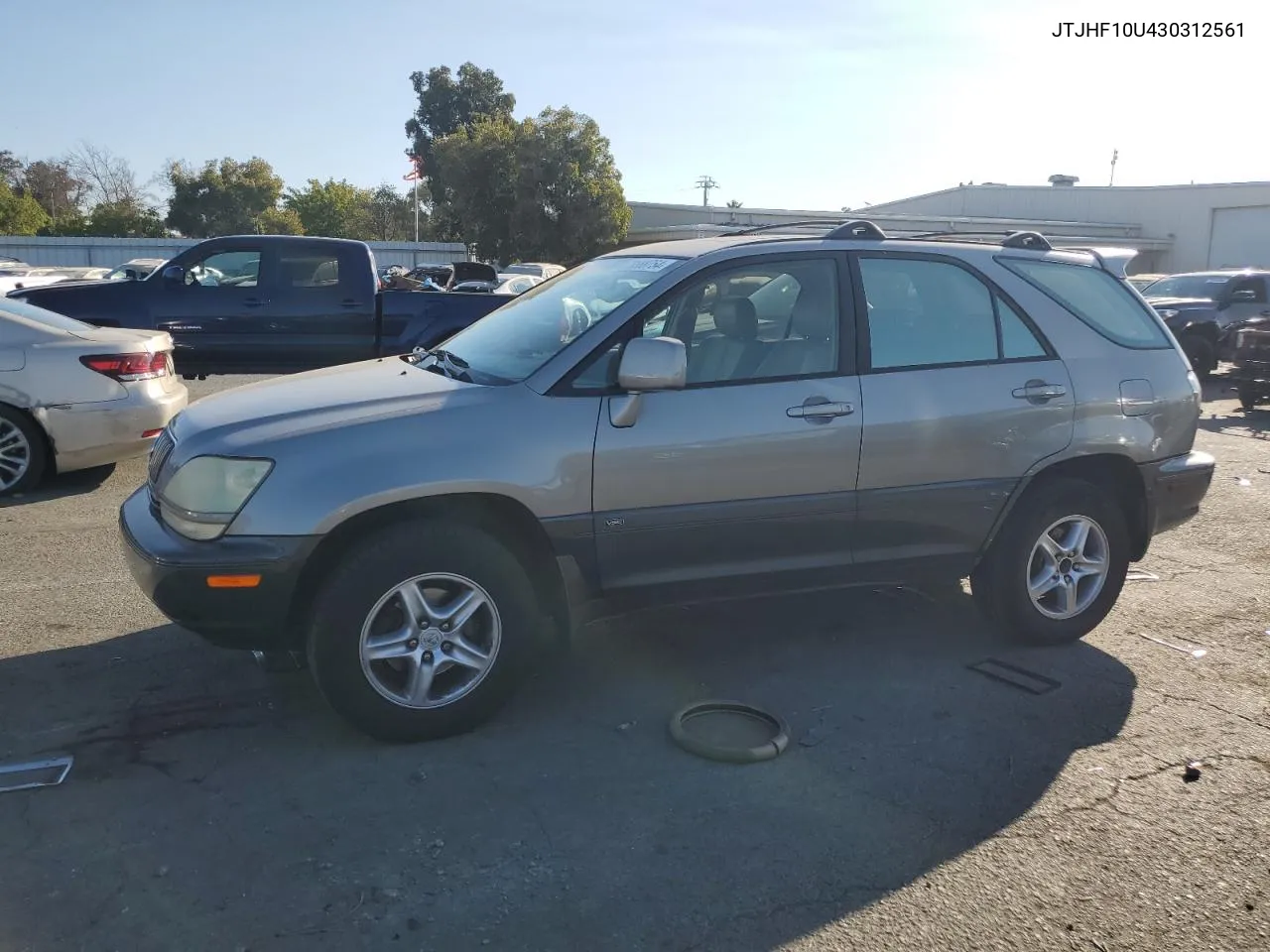 2003 Lexus Rx 300 VIN: JTJHF10U430312561 Lot: 73588754