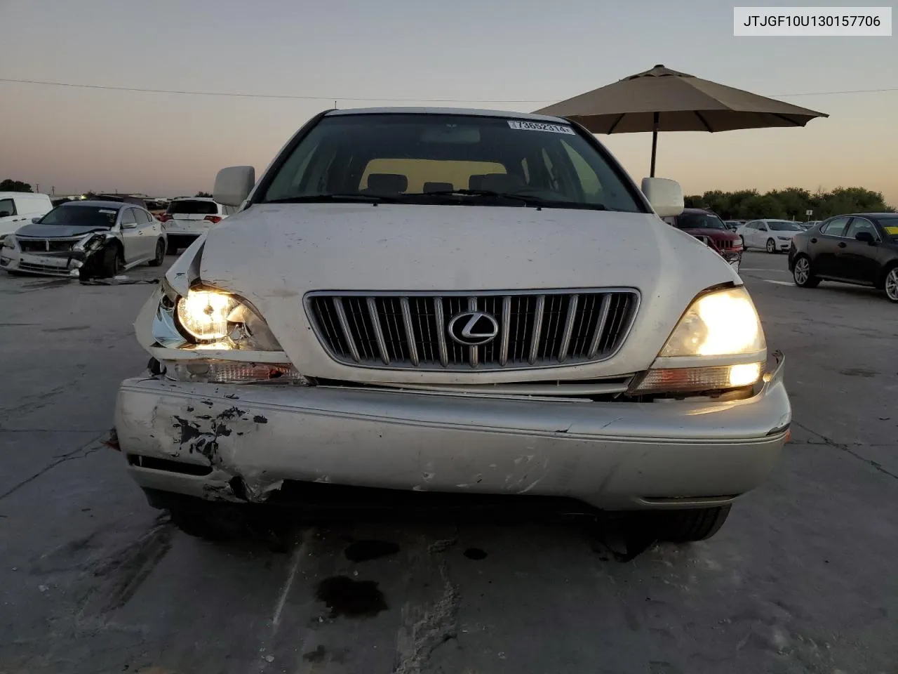 2003 Lexus Rx 300 VIN: JTJGF10U130157706 Lot: 73652314