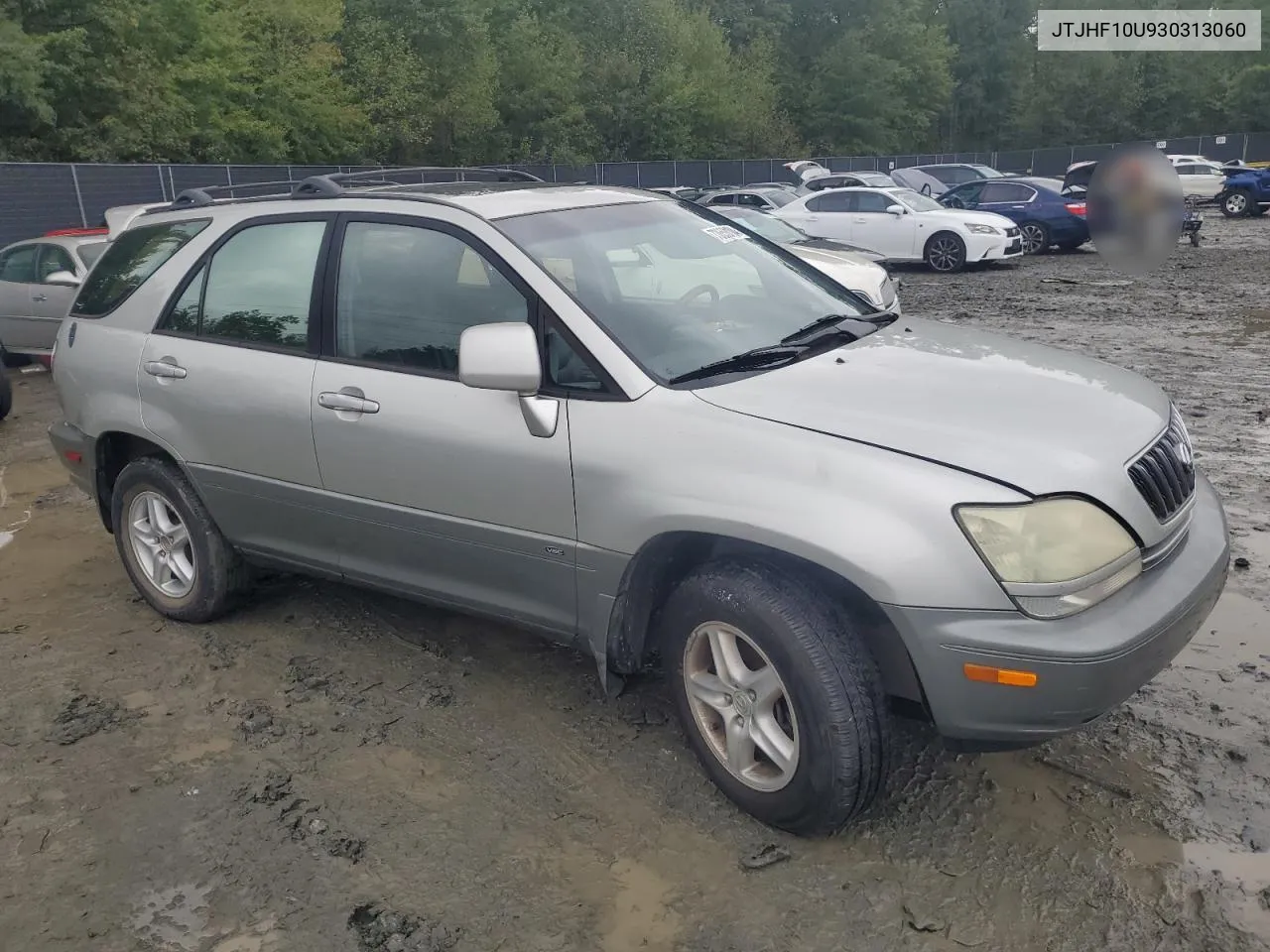 2003 Lexus Rx 300 VIN: JTJHF10U930313060 Lot: 73653104