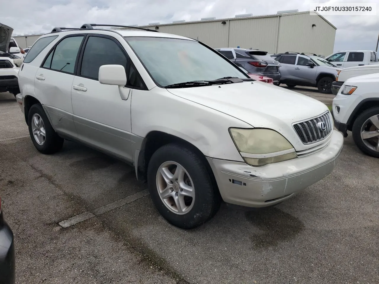 2003 Lexus Rx 300 VIN: JTJGF10U330157240 Lot: 74227804