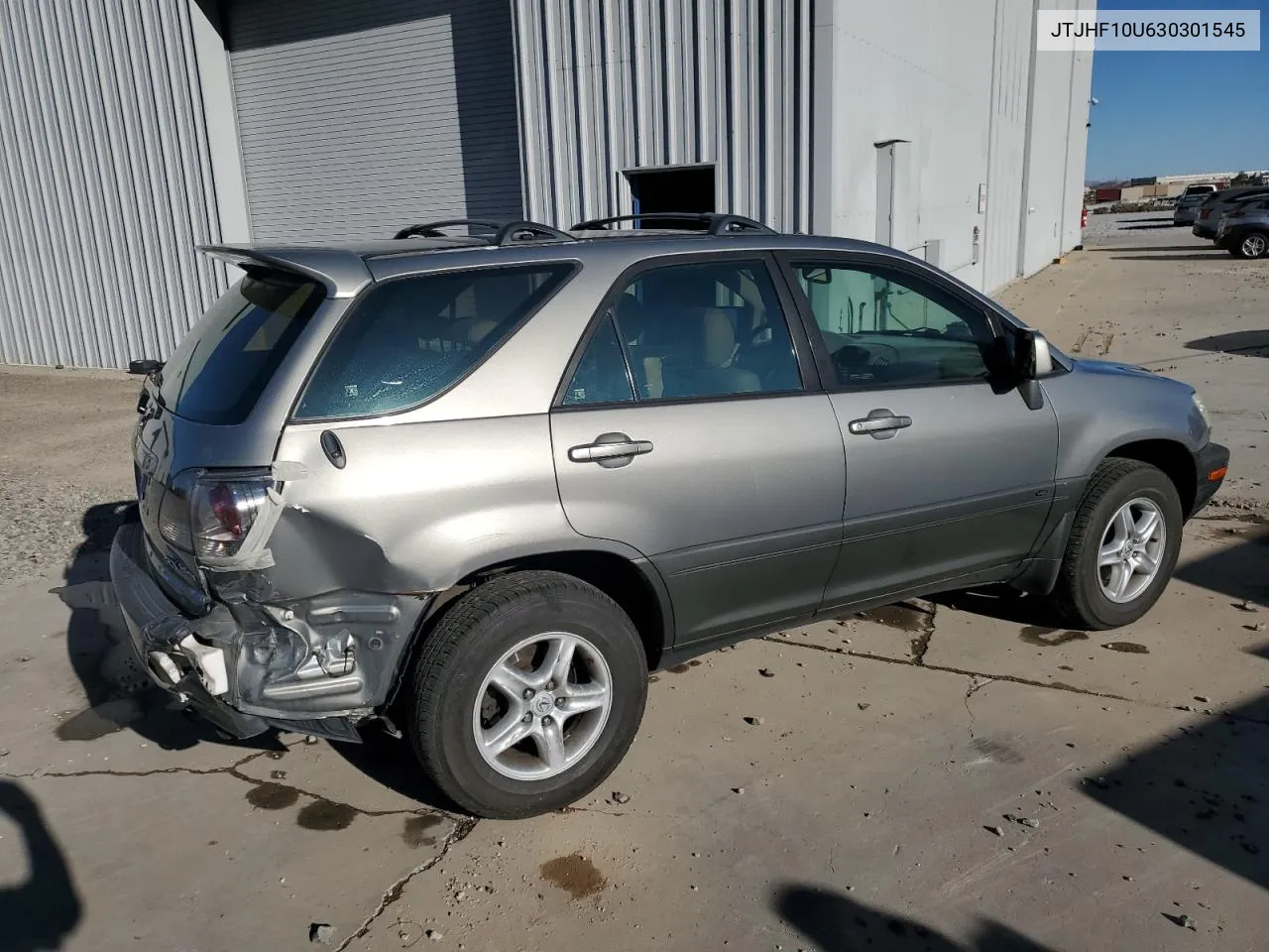 2003 Lexus Rx 300 VIN: JTJHF10U630301545 Lot: 75288894