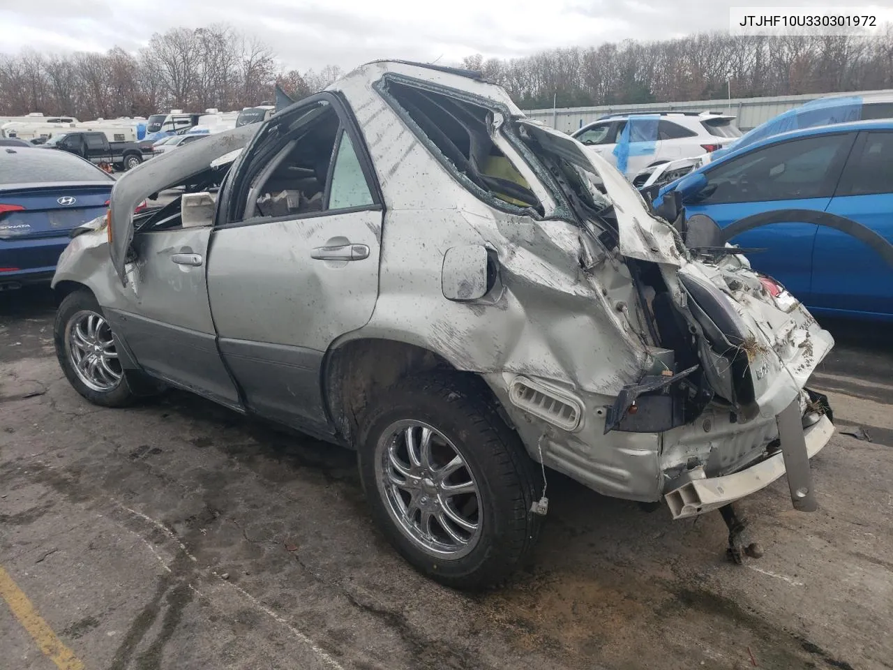 2003 Lexus Rx 300 VIN: JTJHF10U330301972 Lot: 76496383