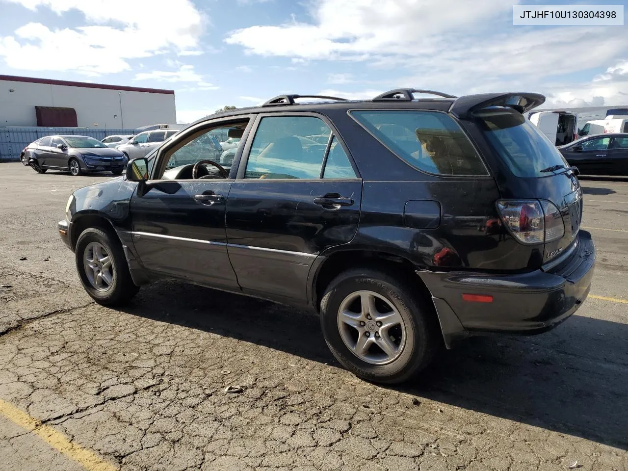 2003 Lexus Rx 300 VIN: JTJHF10U130304398 Lot: 78250014