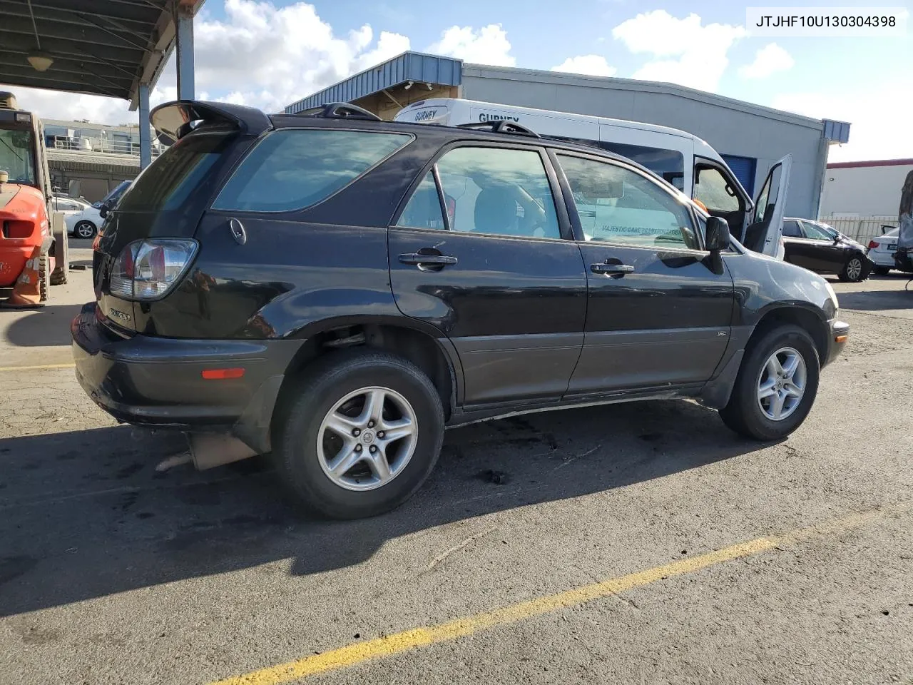 2003 Lexus Rx 300 VIN: JTJHF10U130304398 Lot: 78250014