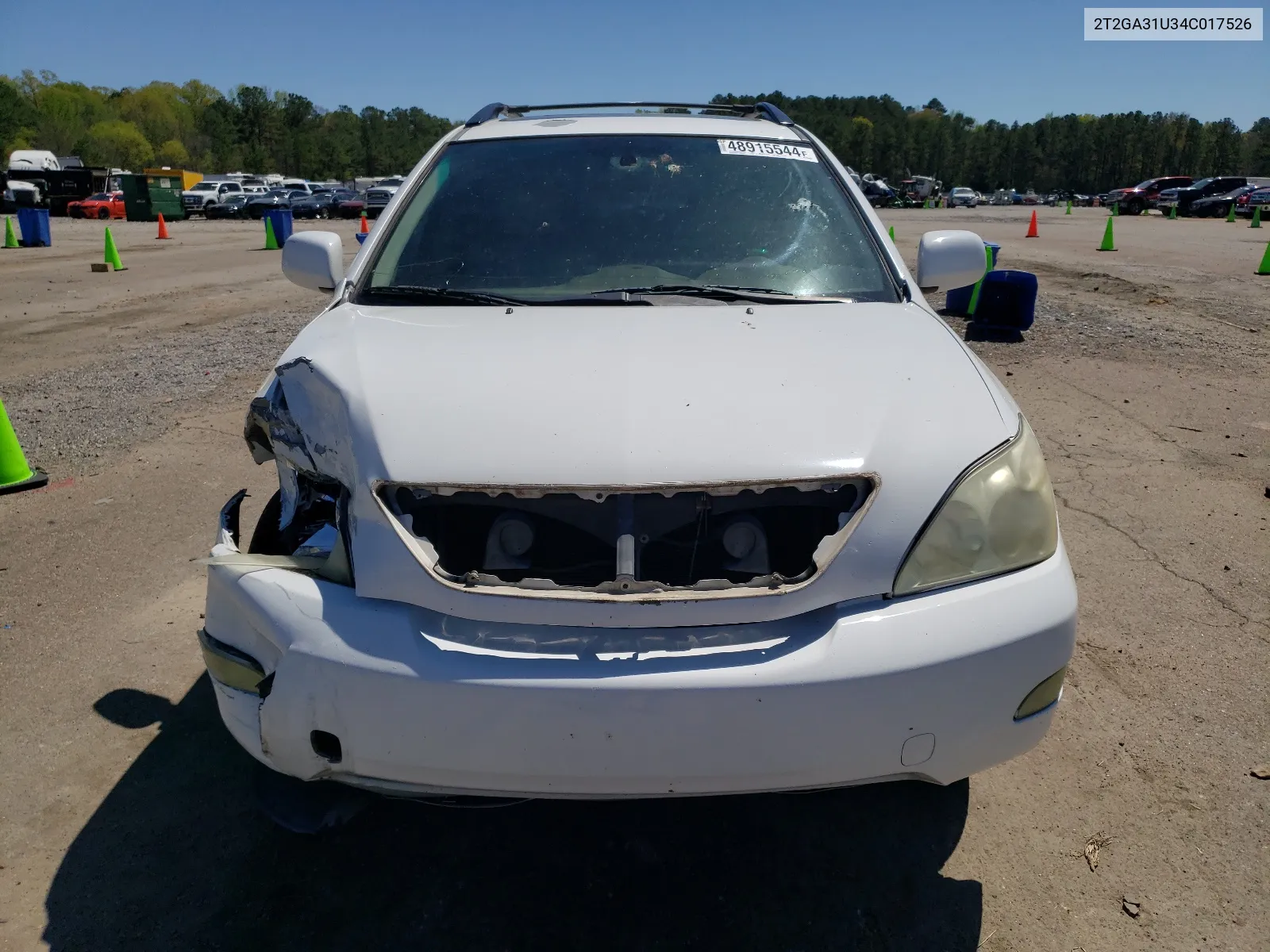 2004 Lexus Rx 330 VIN: 2T2GA31U34C017526 Lot: 48915544