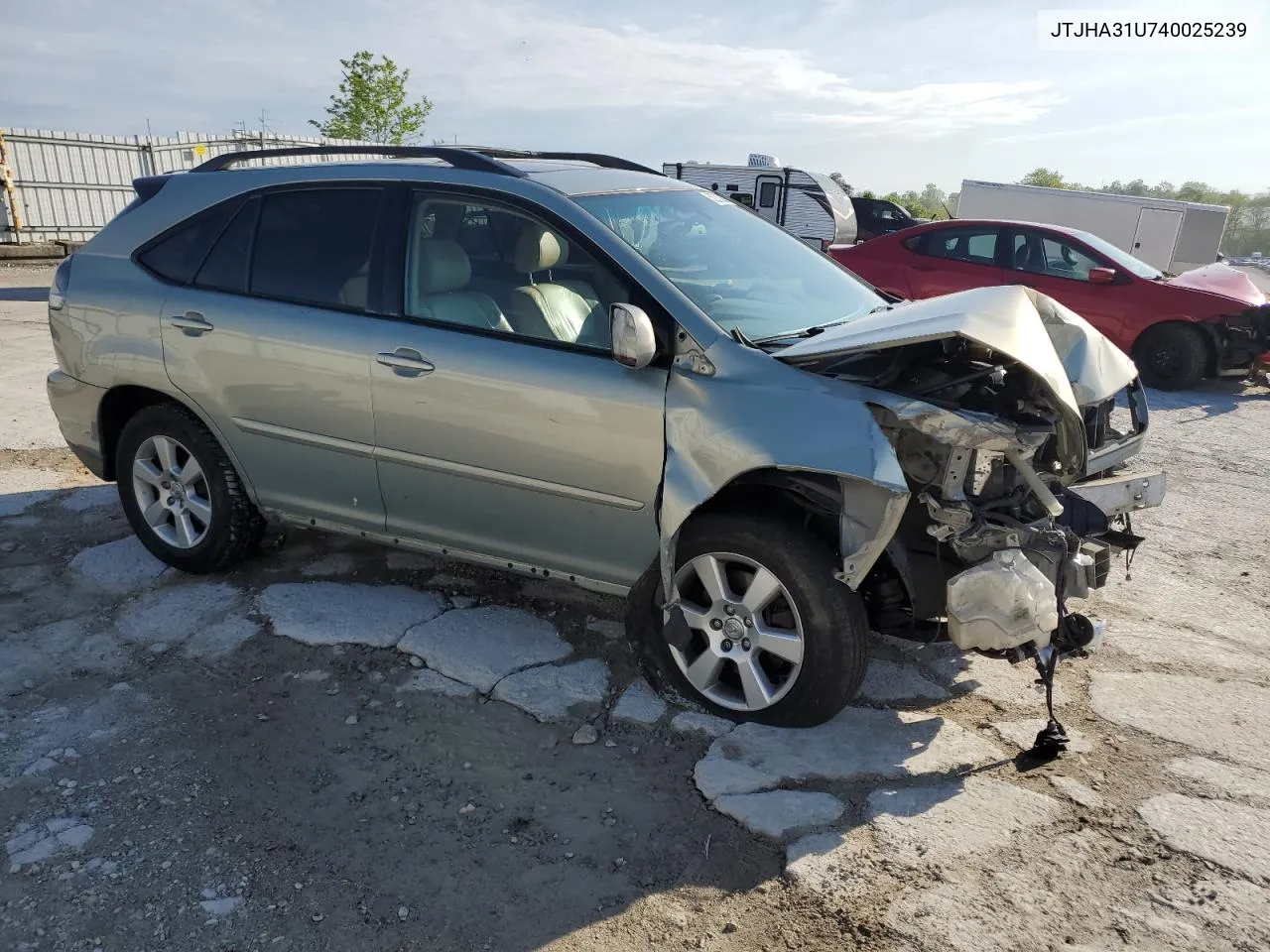 2004 Lexus Rx 330 VIN: JTJHA31U740025239 Lot: 52203804