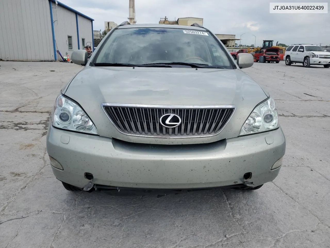 2004 Lexus Rx 330 VIN: JTJGA31U640022439 Lot: 52503274