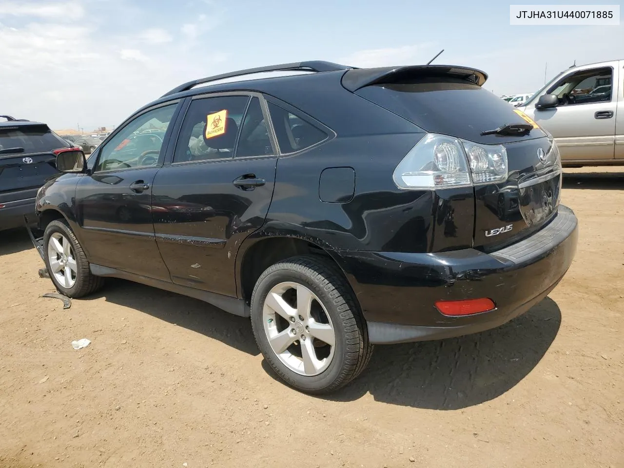 2004 Lexus Rx 330 VIN: JTJHA31U440071885 Lot: 61508264