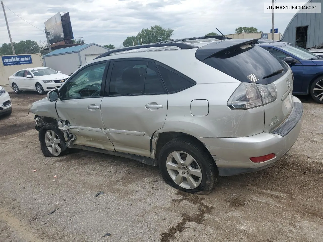 2004 Lexus Rx 330 VIN: JTJHA31U640045031 Lot: 61691284