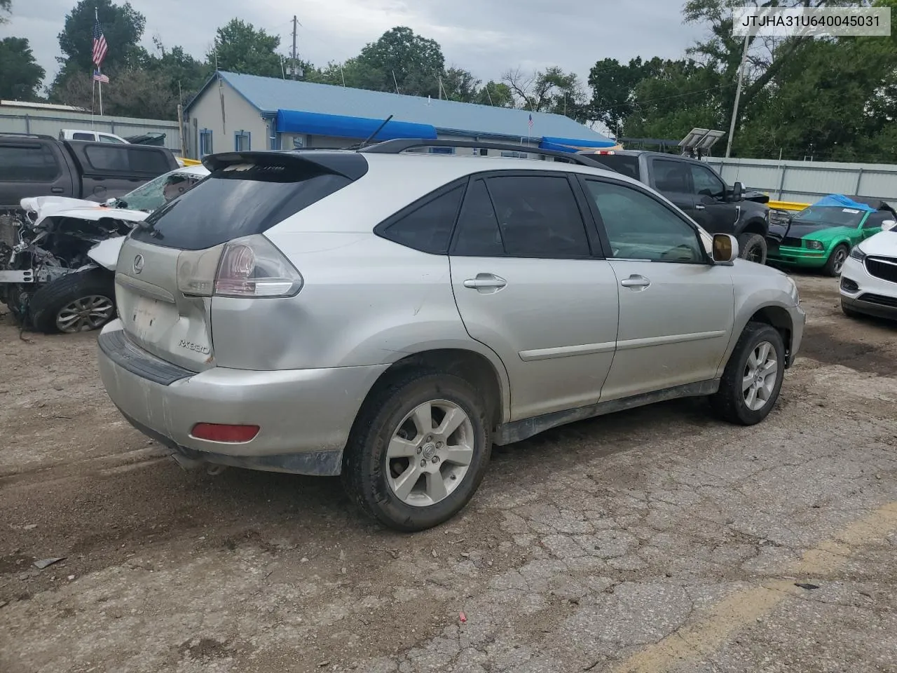 2004 Lexus Rx 330 VIN: JTJHA31U640045031 Lot: 61691284