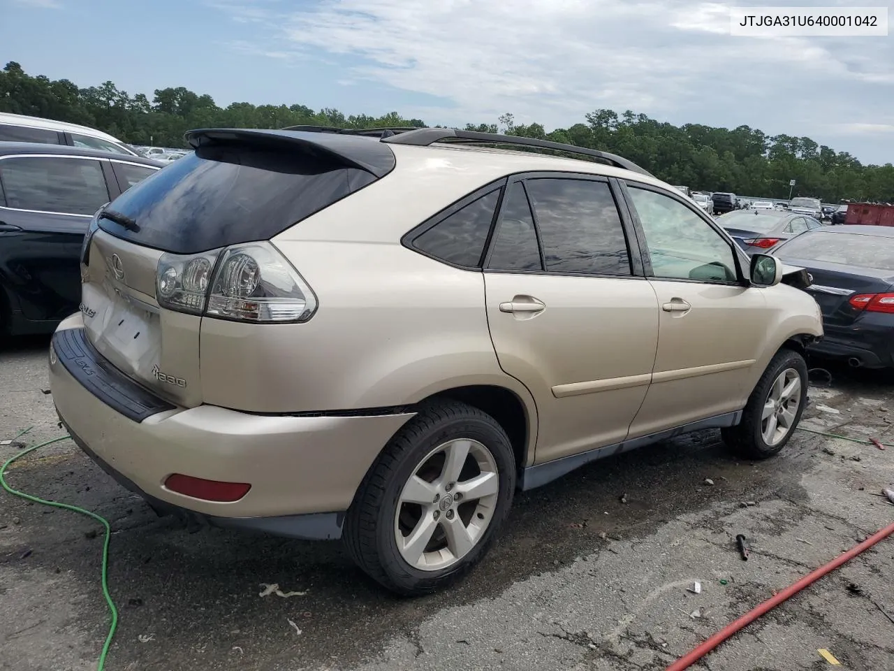 2004 Lexus Rx 330 VIN: JTJGA31U640001042 Lot: 63216834