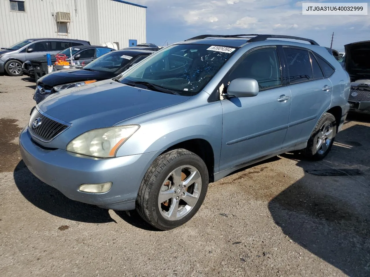 2004 Lexus Rx 330 VIN: JTJGA31U640032999 Lot: 63906394