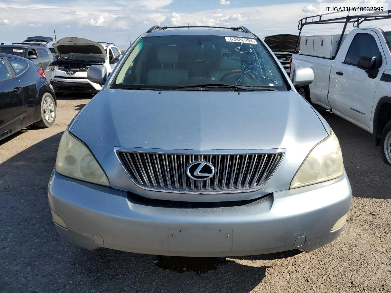 2004 Lexus Rx 330 VIN: JTJGA31U640032999 Lot: 63906394